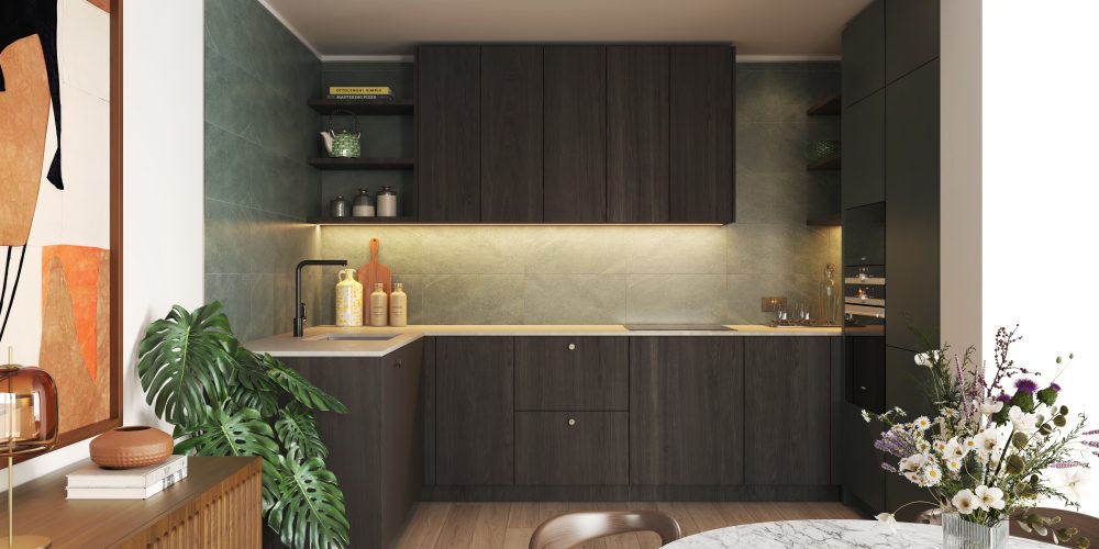 The Wilderly Apartment_Tower_Kitchen_Dark_FINAL_GB