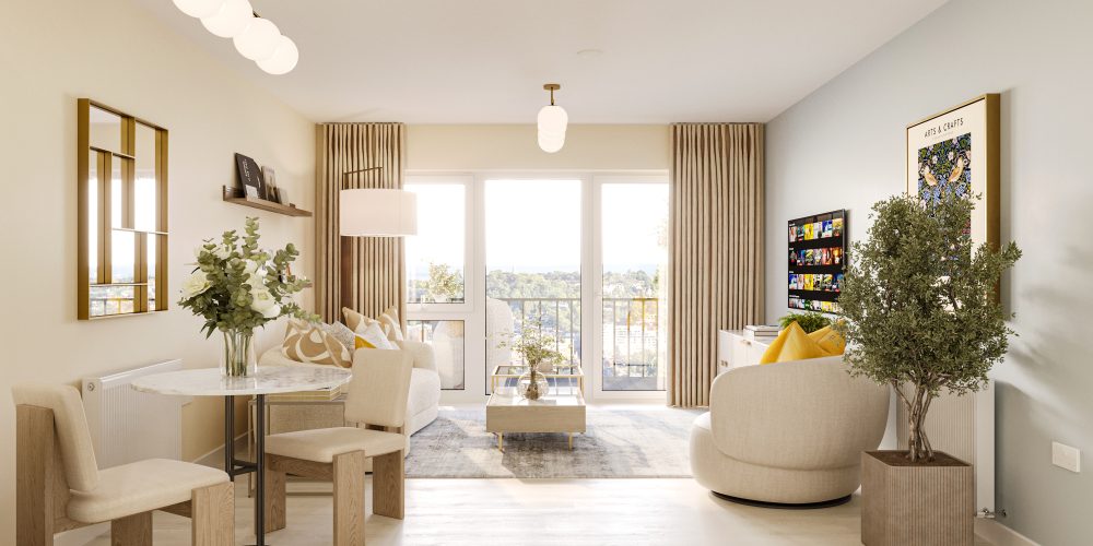 Hayes 1 bed Dining_Living