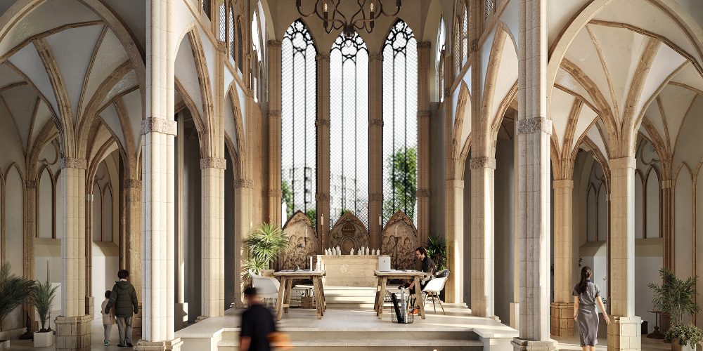 st joseph's CHURCH INTERIOR VIEW01 4K